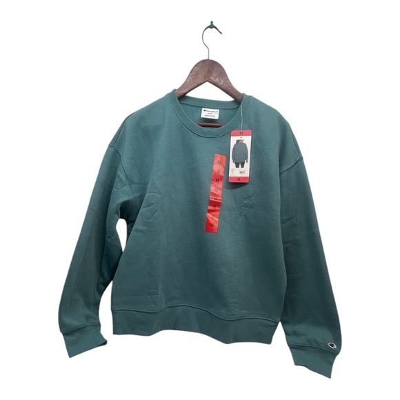 Champion Women's Logo Fleece Sweatshirt Size: M - Picture 2 of 6